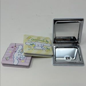 Sanrio Cinnamoroll Compact Mirror Set 3 sets